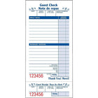 Staples Bilingual Restaurant Guest Check Pad - 100 Sheets-Forms for easy recording of orders in restaurants