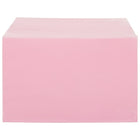 JAM Paper Sachets en cellophane, 5 3/7 x 8 5/8 (po), rouge léger, 100/paquet-Dimensions : 5-3/7 po x 8-5/8 po