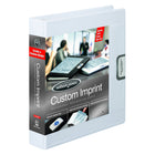 Wilson Jones Round Ring Professional Logo Binder - 3-Ring - Letter Size - 280 Sheet Capacity - 1 1/2" - White-White , round ring 1-1/2" binder with 280 Sheet capacity