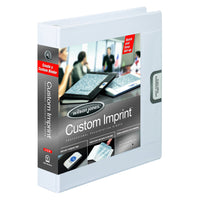 Wilson Jones Round Ring Professional Logo Binder - 3-Ring - Letter Size - 280 Sheet Capacity - 1 1/2" - White-White , round ring 1-1/2" binder with 280 Sheet capacity