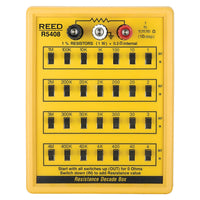 REED R5408-NIST Boîte à décades de résistance-Affichage ACL à 4000 comptes