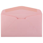 JAM Paper #6 3/4 Commercial Envelopes, 3 5/8 x 6 1/2, Pink, 250 Pack-Pink Envelopes