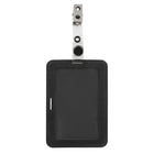 Staples - Silicone ID Card Holder - Assorted Colours-Holder dimensions: 10.5 x 7.4 cm