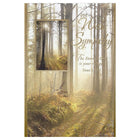 Rosedale 5-1/2" x 8" With Sympathy To Eternal God Is Your Refuge Greeting Cards And Envelopes, 12 Pack (17564)-Printed on premium uncoated card stock