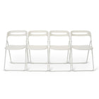 Can-Bramar Office Foldo Multi-Purpose Collapsible Chairs  - 4 Pack-Includes set of 8 Ganging clips