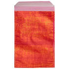 JAM Paper Foil Envelopes with Self Adhesive Closure, 5.25 x 8, Open End, Red Iridescent, 100 Pack (01323289B)-Red iridescent