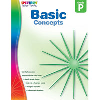 eBook: Spectrum 104455-EB Basic Concepts - Grade Pre-K-You will receive two emails: one confirming your entire order, and one with a "Download Software" buttonYou can download immediately or return to your email to download later