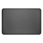 WeatherTech ComfortMat Anti Fatigue Mat - Bordered - Black-Engineered with ergonomics in mind, ComfortMat is 3/4" thick and helps alleviate body and joint aches so you can stand for longer periods of time in the kitchen, laundry room, workshop, at standing desks - or any hard floor - without feeling excessively fatigued