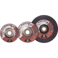Walter Surface Technologies Hp Depressed Center Grinding Wheel - 6 Pack-Arbor Size 7/8"