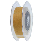 JAM Paper Sheer Organza Ribbon, .88 Inch Wide x 25 Yards, Gold, 2 Pack (807SHgo25g)-Finish: sheer