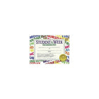 Flipside Student Of The Week Certificate, 8 1/2" x 11", 90 Pack-Dimensions: 8 1/2"L x 11"W