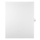 Mark Maker Legal Tabs - Letter Size - White - 1/25th cut - 25 tabs per package - 5 packages Pack - Number 138-White Single Tabs