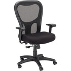 Tempur-Pedic Mesh High-Back Task Chair - Black-Synchro tilt tension mechanism with locking feature provides support in all positions