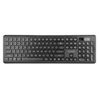 Marvo 2.4G Wireless 108-Concave Keycaps Design Keyboard and Mouse Combo Set - Black-keys life 20 million times