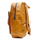 Ashlin Naples Traveler Knapsack, British Tan-Main Zippered compartment