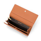 Champs RFID Trifold Expandable Wallet -  Tan-Bill fold compartment