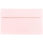 JAM Paper A10 Invitation Envelopes, 6 x 9.5, Baby Pink, 250 Pack (155688H)-Baby pink recycled envelope