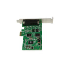 StarTech 4 Port PCI Express PCIe Serial Combo Card, 2 x RS232 2 x RS422 / RS485-RS232 data transfer rates up to 460 Kbps