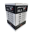 Malpack - Pellicule étirable d'emballage manuel Platinum Max - 17.7po x1476pi - équiv Calib 55/90 - 4r/caisse-55/90 jauge, transparent