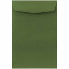JAM Paper 6" x 9" Open End Catalog Envelopes - Olive Green - 25 Pack-Colour: Olive Green