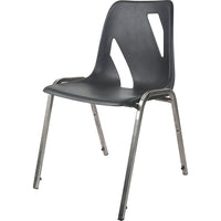 STACKING CHAIR BLACK-1
