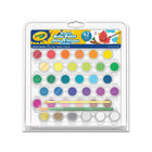 Crayola Washable Paint Set, 42 Pack-This high-quality paint does not drip readily from brushes and it won't separate.