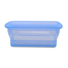 Minimal Silicone Food Storage Container - Blue - 460ml - Set of 2-Heat and freeze resistant