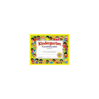 Trend Enterprises Kindergarten Diploma Certificate, 8 1/2" X 11", 120 Pack (T-17008)-Size: 8 1/2"(L) x 11"(W)