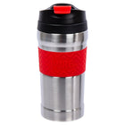 PURE Drinkware Water Bottle and Coffee Tumbler Set, 17 oz, Red-Feature: condensation-free, leak-proof, and BPA free
