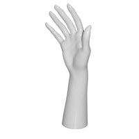 Eddie's Tall Female Display Hand Straight - 11.5" H - White - 4 Pack (150595-4)-Female Display Hand