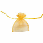 JAM Paper Sheer Bags - Small - 4" x 5.5" - Gold - 96 Pack-Size: 4 x 5 1/2 inches
