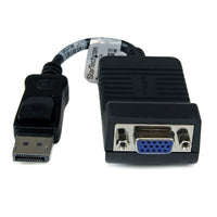 Startech Display-Port to VGA Video Adapter Converter-Simple to use, small form factor converter makes DisplayPort backwards compatible with your VGA display