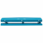 JAM Paper Metal 3 Hole Punch - Blue - 10 Sheet Capacity-The scraps from punching holes will be trapped in the handy tray on the bottom, ensuring there will be no more mess on your desk