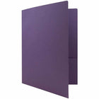 JAM Paper Premium Paper Cardstock Two Pocket Presentation Folders, Dark Purple, 12 Pack (5166613304g)-4