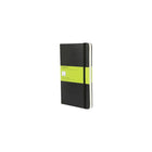 Moleskine Classic Black Hard Cover Large Plain Notebook, 5" x 8-1/4"-Large size (5" x 8-1/4")