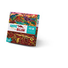 Crocodile Creek Above & Below Dinosaur World Puzzle - 48 Pieces-Puzzle pieces are made of strong, high-quality board that will not tear or break. Printed with soy-based inks.
