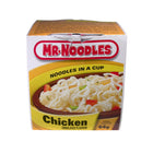 Mr. Noodles in a Cup - Chicken - 64g - 12 Pack-Easy to prepare, just add boiling water and the chicken soup base into the Mr. Noodles cup, wait and enjoy.