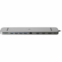 IOGEAR Dock Pro USB-C Triple HD Dock with PD 3.0-Quickly expand your laptop USB-C port up to 13 ports