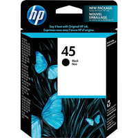 HP 45 Black Original Ink Cartridge (51645A)-Colour: Black