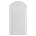 JAM Paper Plastic Envelopes with Tuck Flap Closure, Open End, 4 1/8 x 6, Clear Poly, 24 Pack (1541745g)-Size: 4-1/8" x 6"