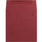 JAM Paper 8.5 x 8.5 Square Envelopes, Dark Red, 50 Pack (31511323I)-Blank interior for personalized message