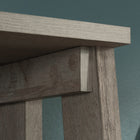 Sauder Trestle Bookcase - 71.14" H - Mystic Oak (433198)-165 lbs. - Evenly Distributed