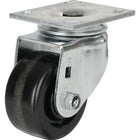 Algood Heavy-Duty Emaxx Kingpin Caster, Swivel, 4" (101.6 Mm), Phenolic, 800 Lbs. (363 Kg.) - 3 Pack-Bolt Hole Size 3/8" (9.52 mm)