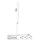 Sleek Socket 3' Ultra-Thin Electrical Outlet Cover with Power Strip-Indoor use
