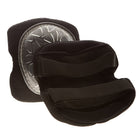 Impacto 876-00 Knee Pad Gel Rounded Cap-Made with copolymer cover, real gel padding, elastic straps and hook and loop closure, color clear and black