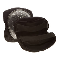 Impacto 876-00 Knee Pad Gel Rounded Cap-Made with copolymer cover, real gel padding, elastic straps and hook and loop closure, color clear and black