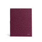 Poppin Elements Letter Size Padfolio with Writing Pad - Wine-Include 1 letter-sized writing pad with wine header
