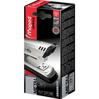 Maped Advanced Half Strip Stapler, Silver-Standard Staples