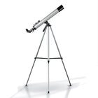 Discovery Kids Telescope with Tripod-Adjustable tripod: The Telescope has an adjustable tripod, so you always get the best view of your target. The legs can extend or condense, and the tripod has pan and tilt to get the perfect viewing angle.