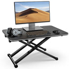 Ezywork 25.7" Height Adjustable Desk Converter 30B-Weight Capacity: 22 lbs
